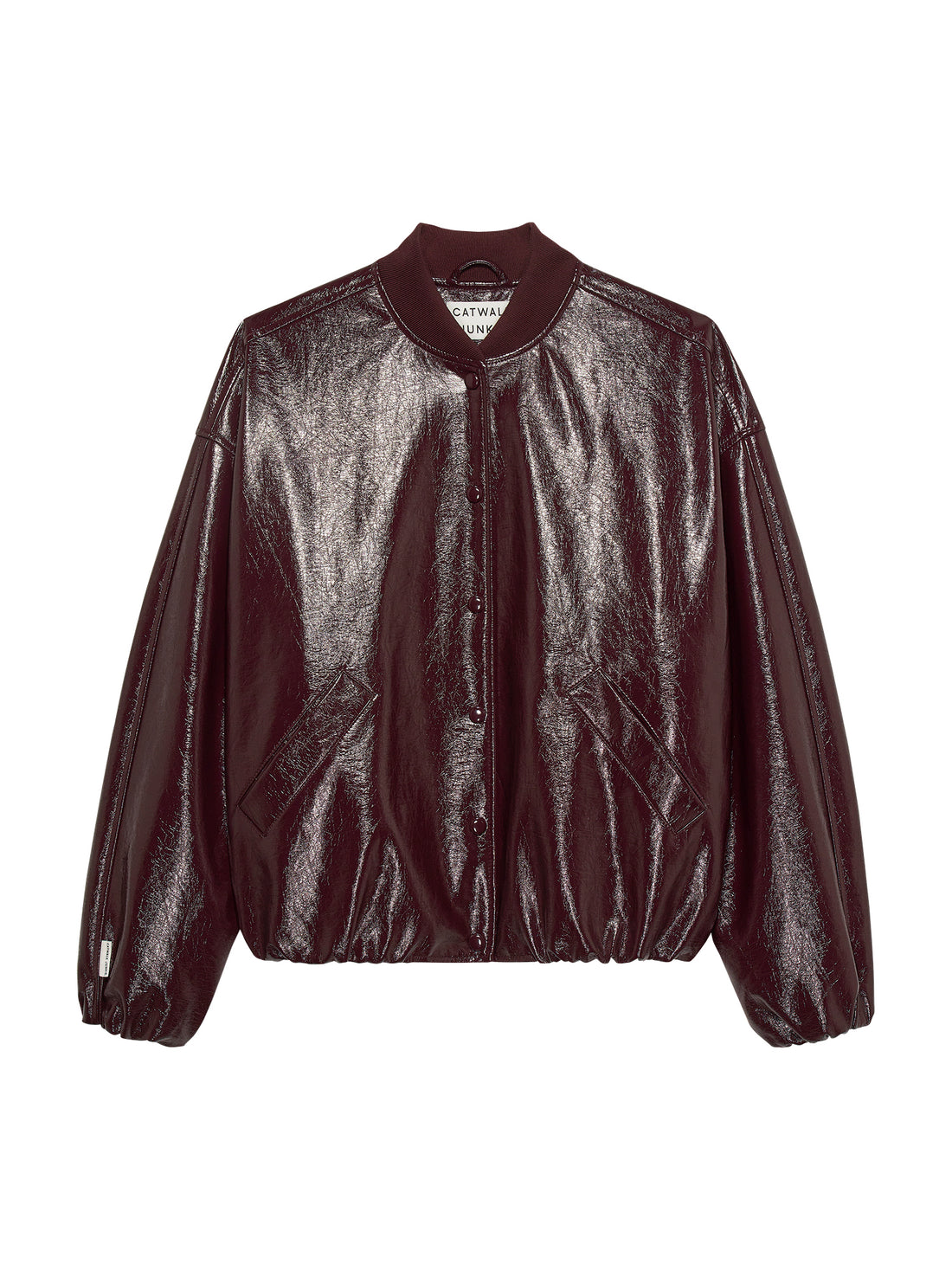 Tuck in varsity jacket Fudge