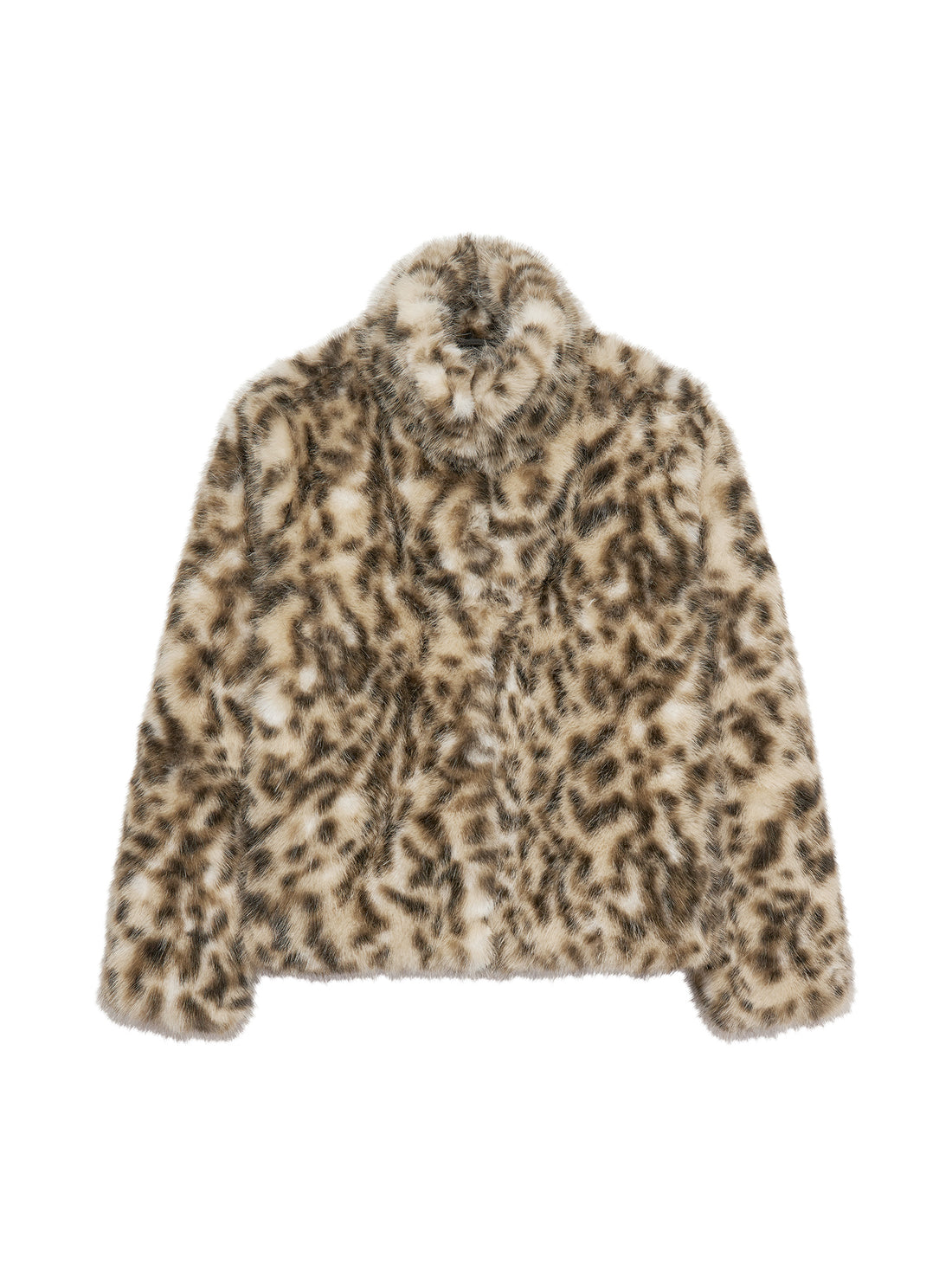 Leopard fur jacket Fake Fur