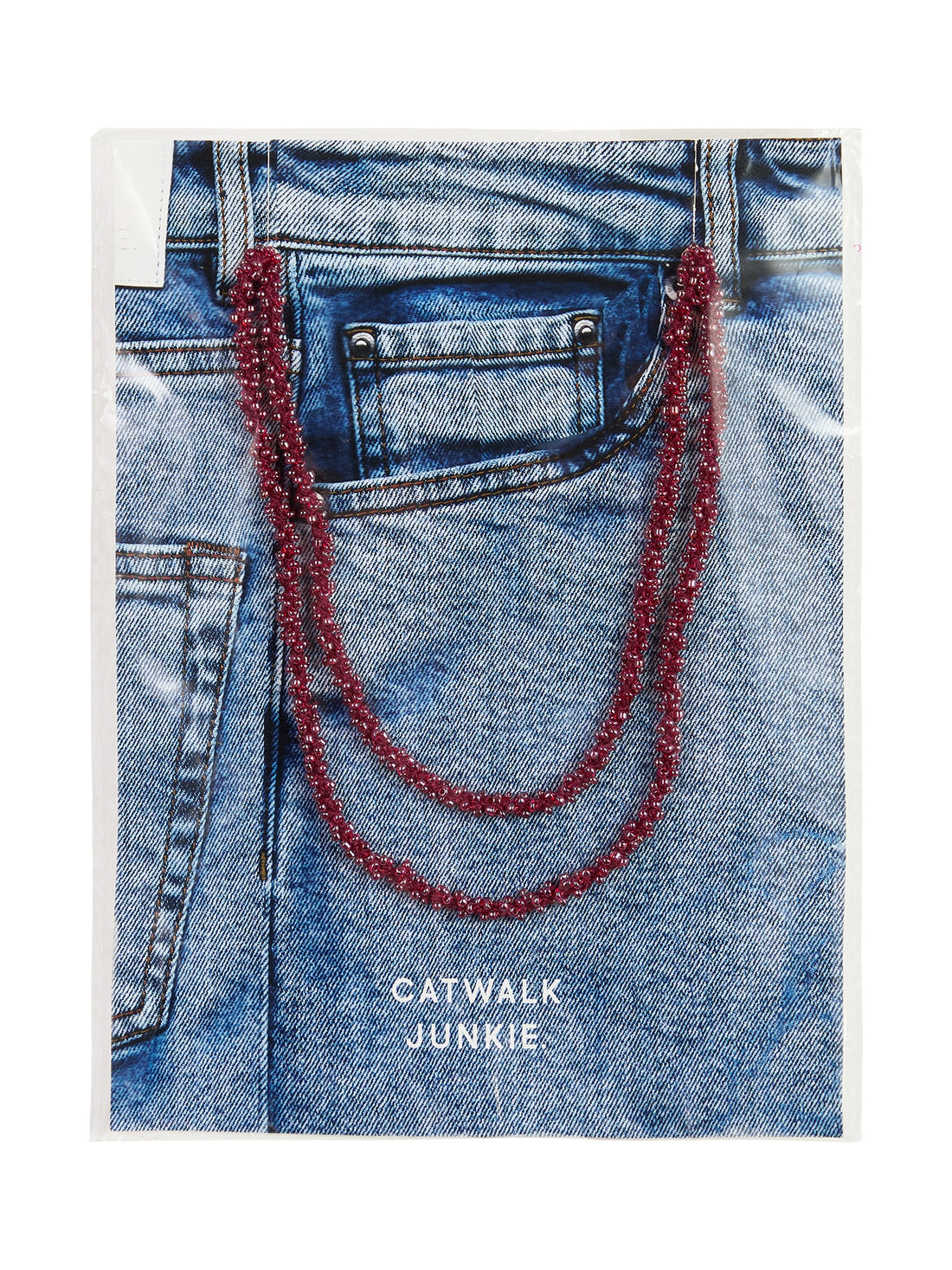 Beaded cord Berry