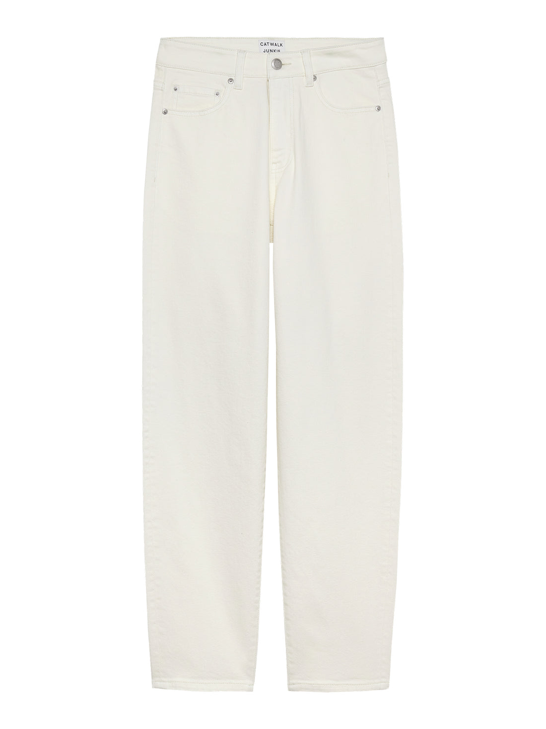 Barrel fit jeans Star White