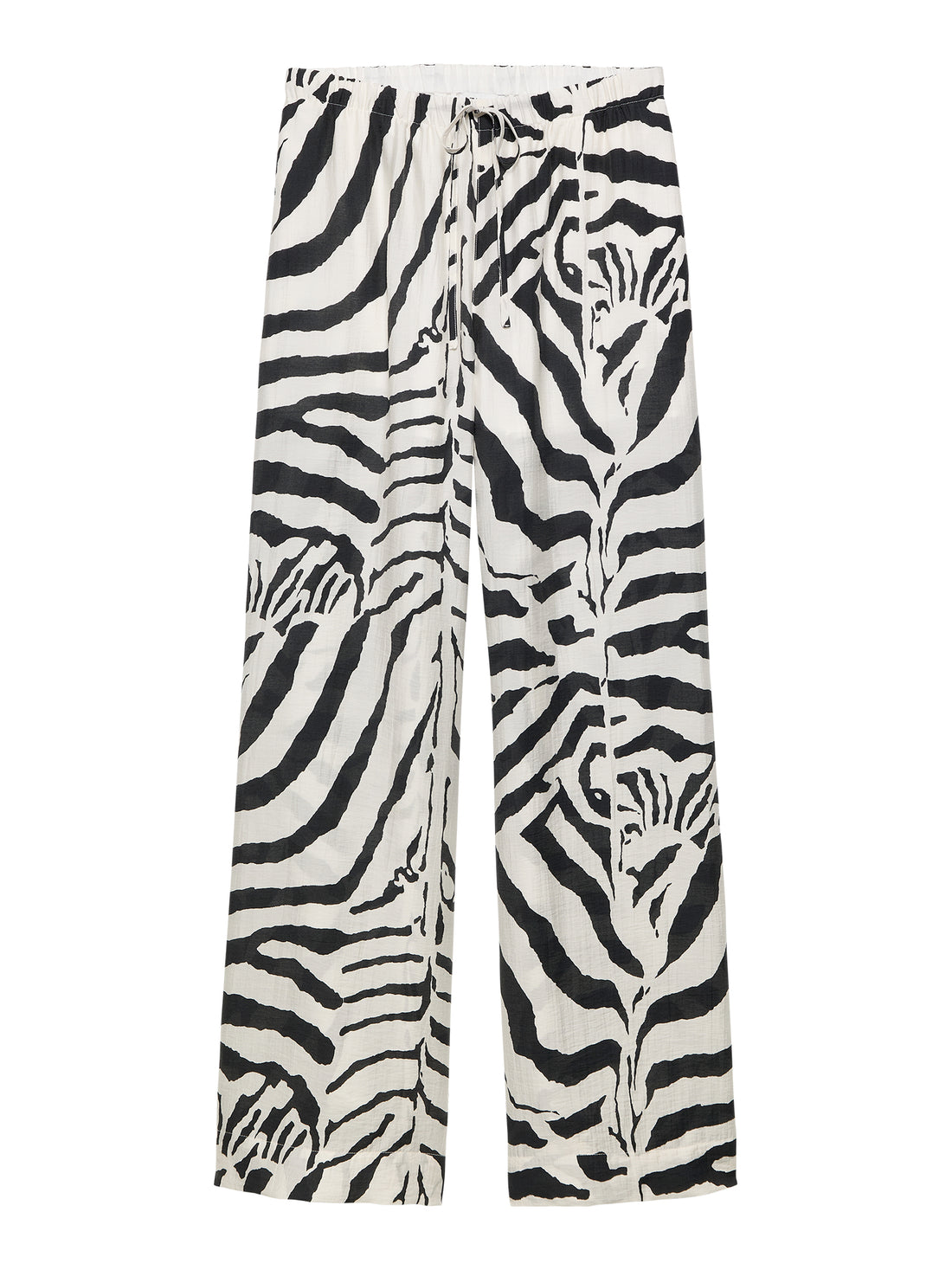Pull on zebra trousers Sandshell