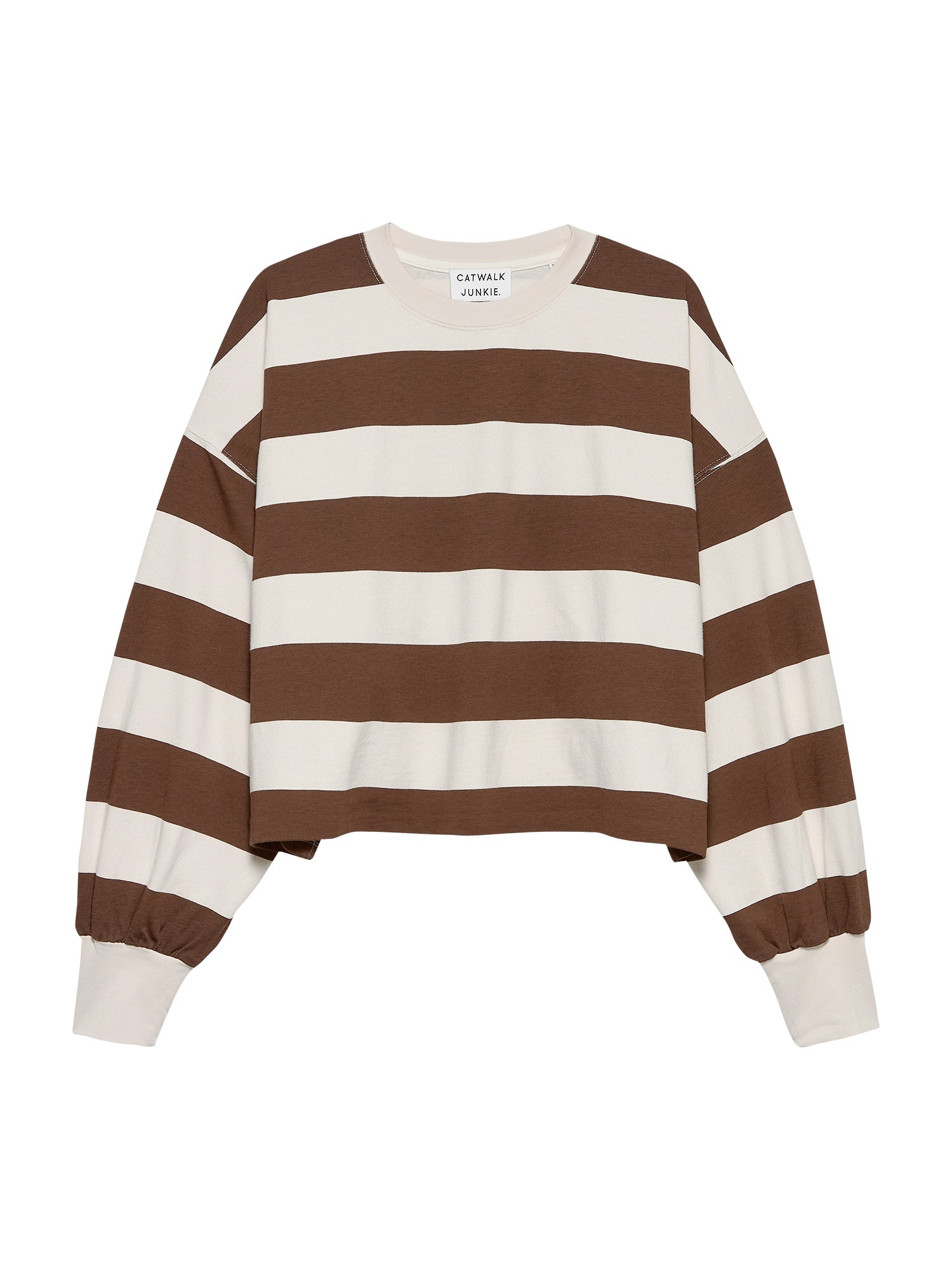 Oversized striped long sleeve Rocky Road