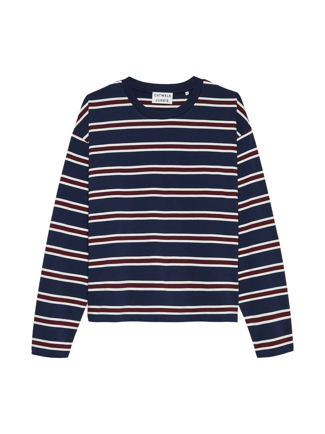 Striped long sleeve Navy Blazer