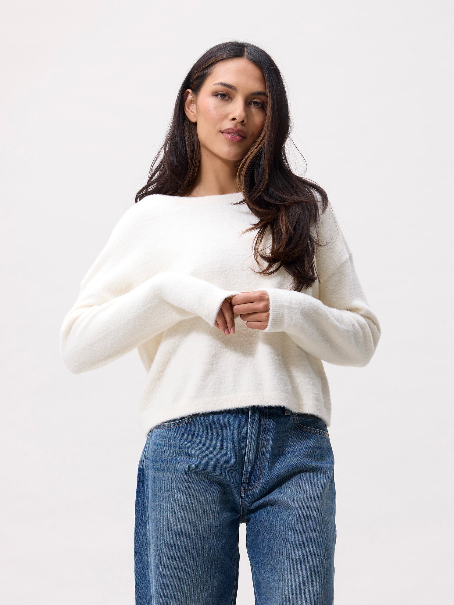 Soft knit Cream