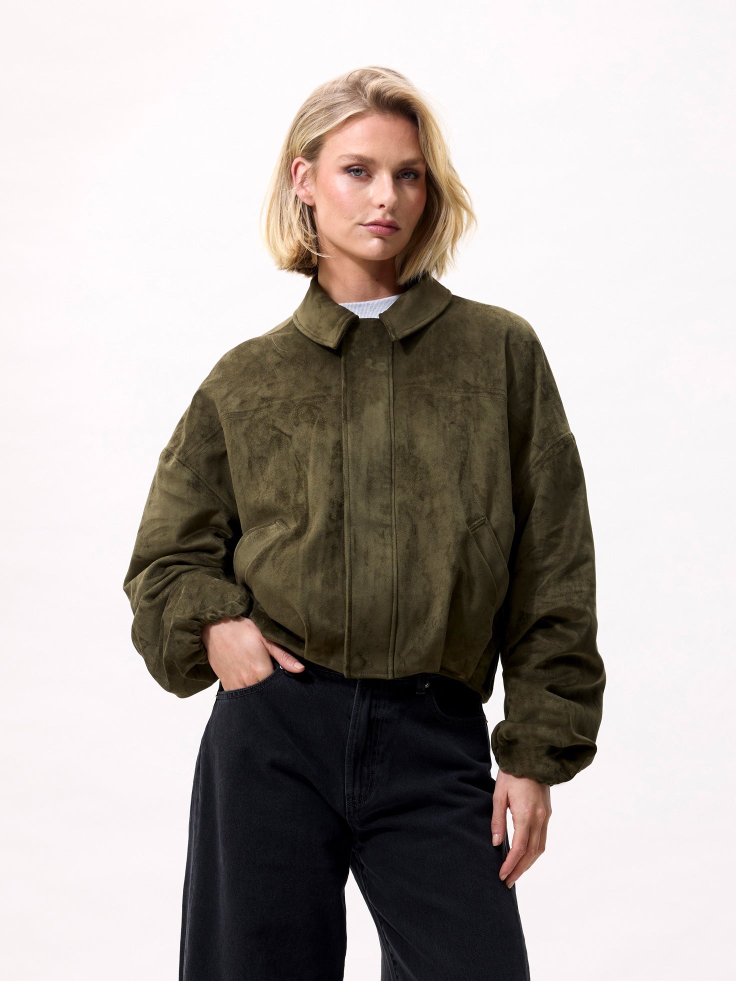 Faux suede jacket Mountain View