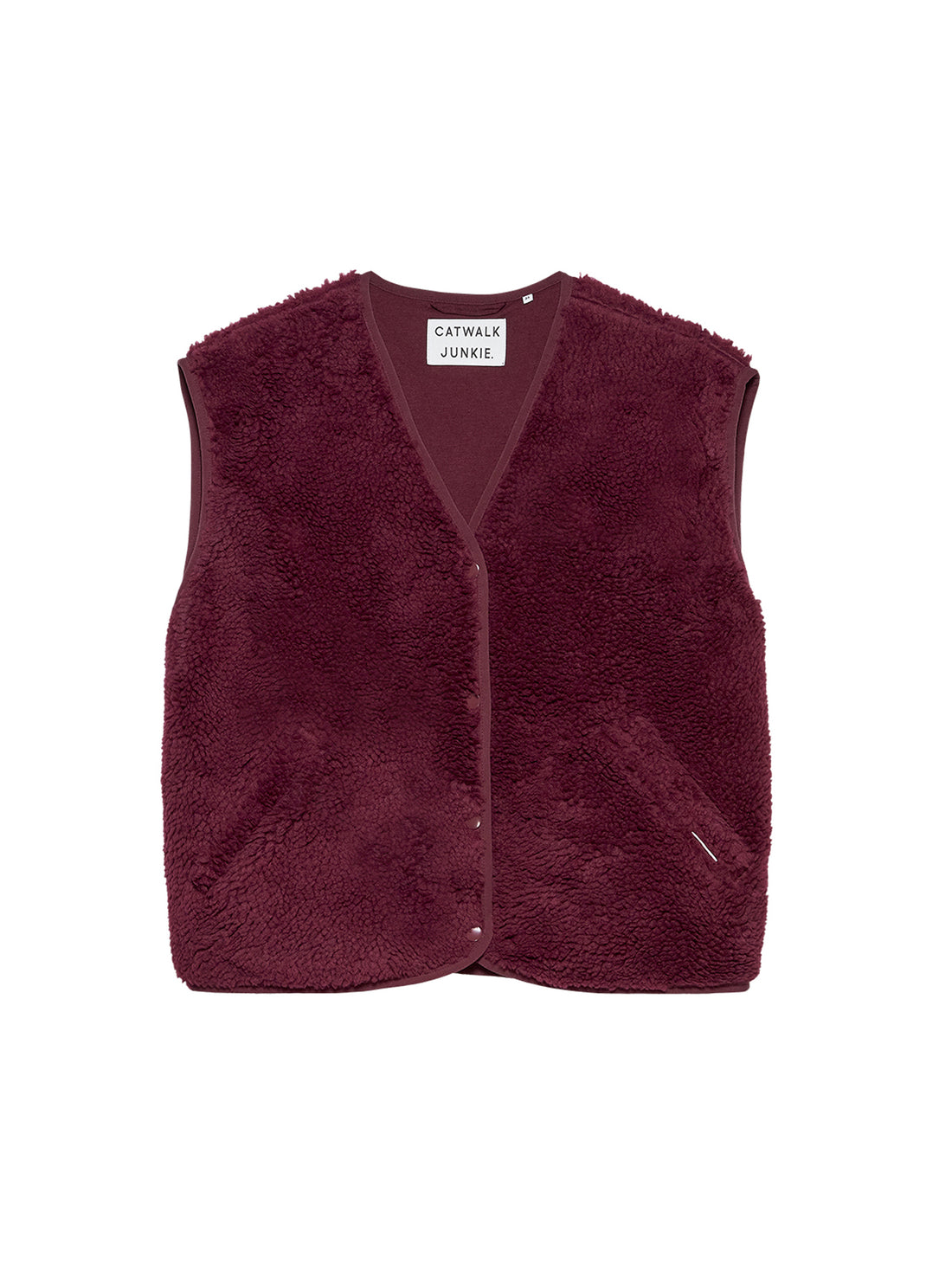 Teddy bodywarmer Merlot