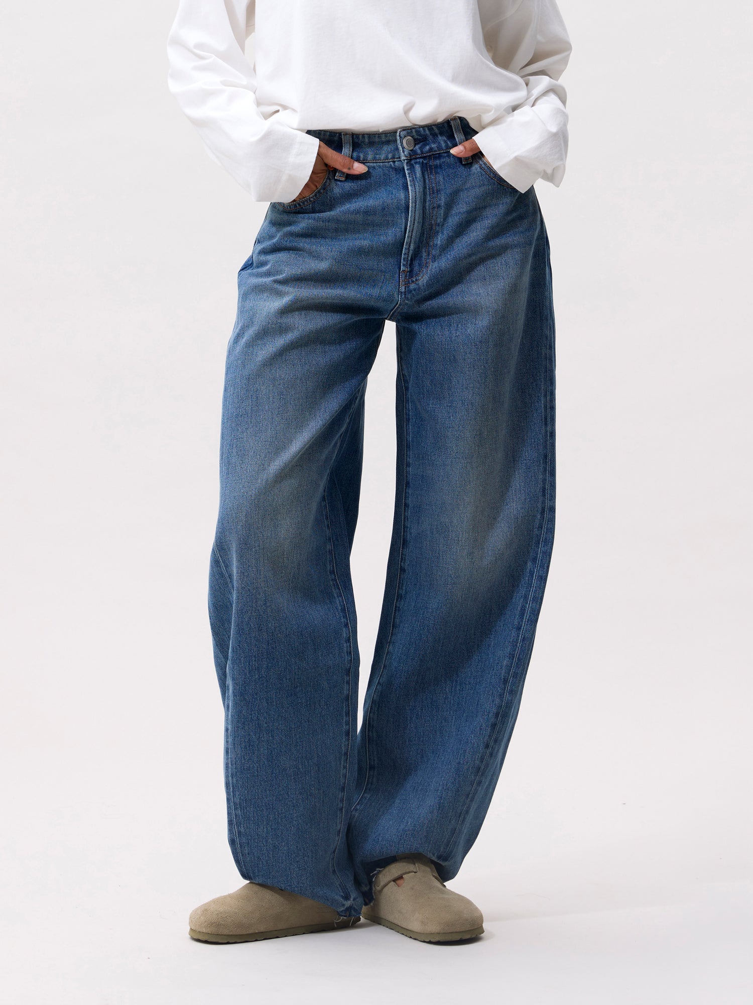 Super barrel fit jeans Medium Blue