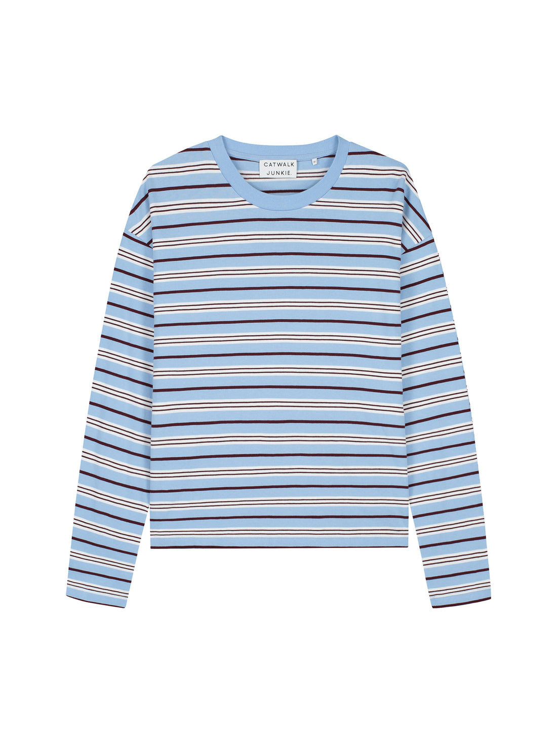 Striped long sleeve Blue