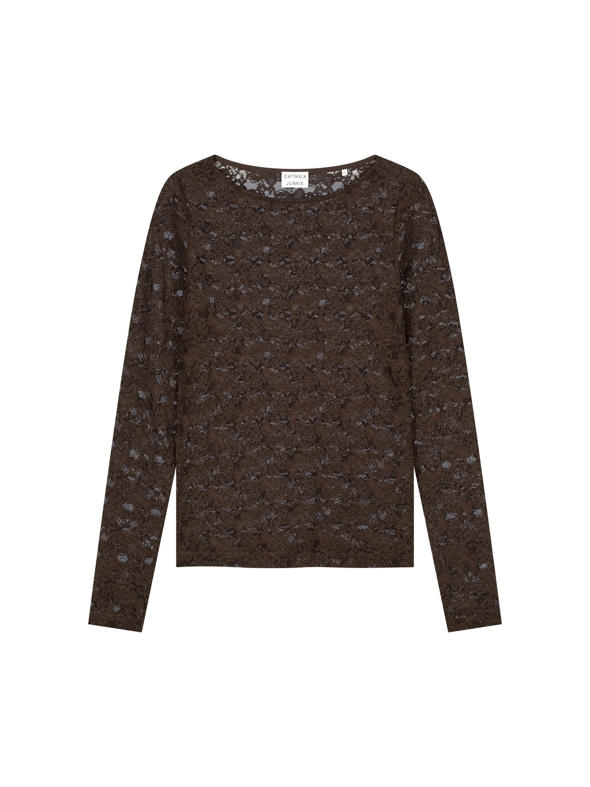 Lace long sleeve Dark Cacao