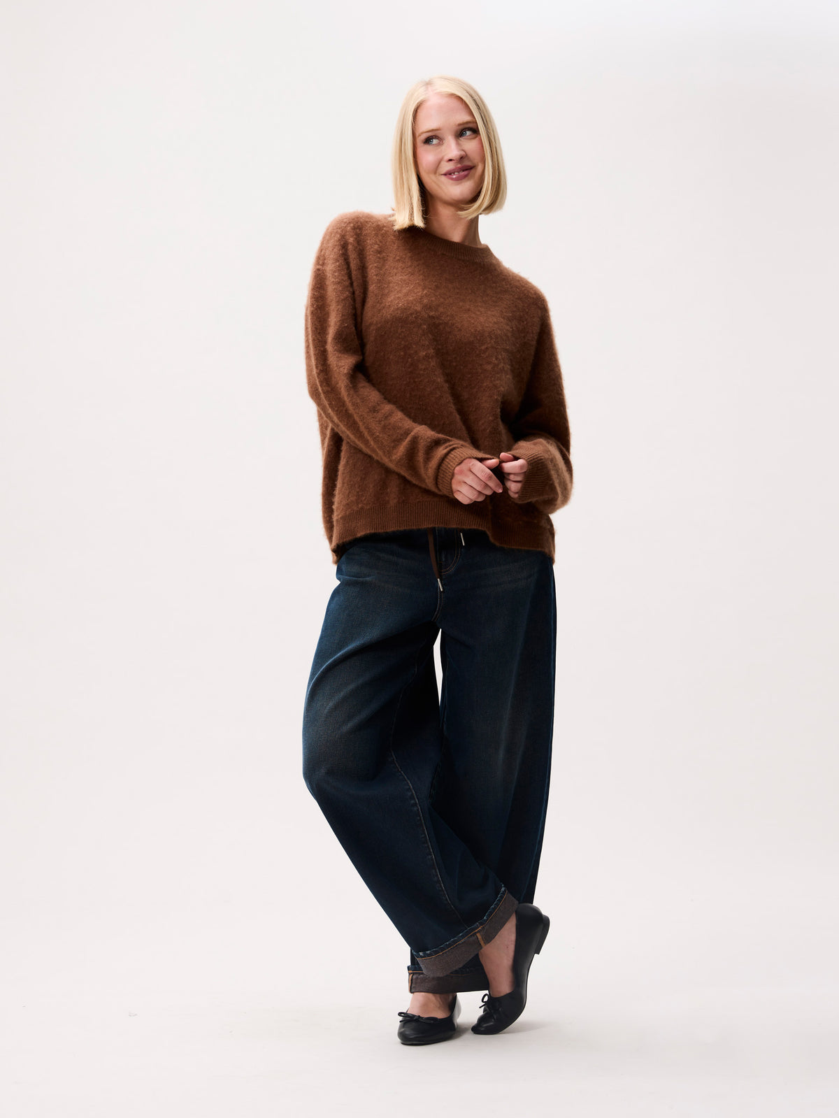 Super soft merino knit Caramel