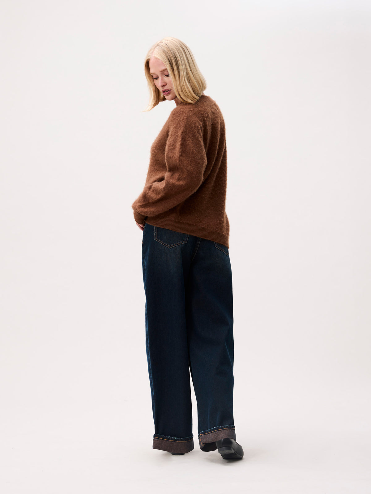 Super soft merino knit Caramel