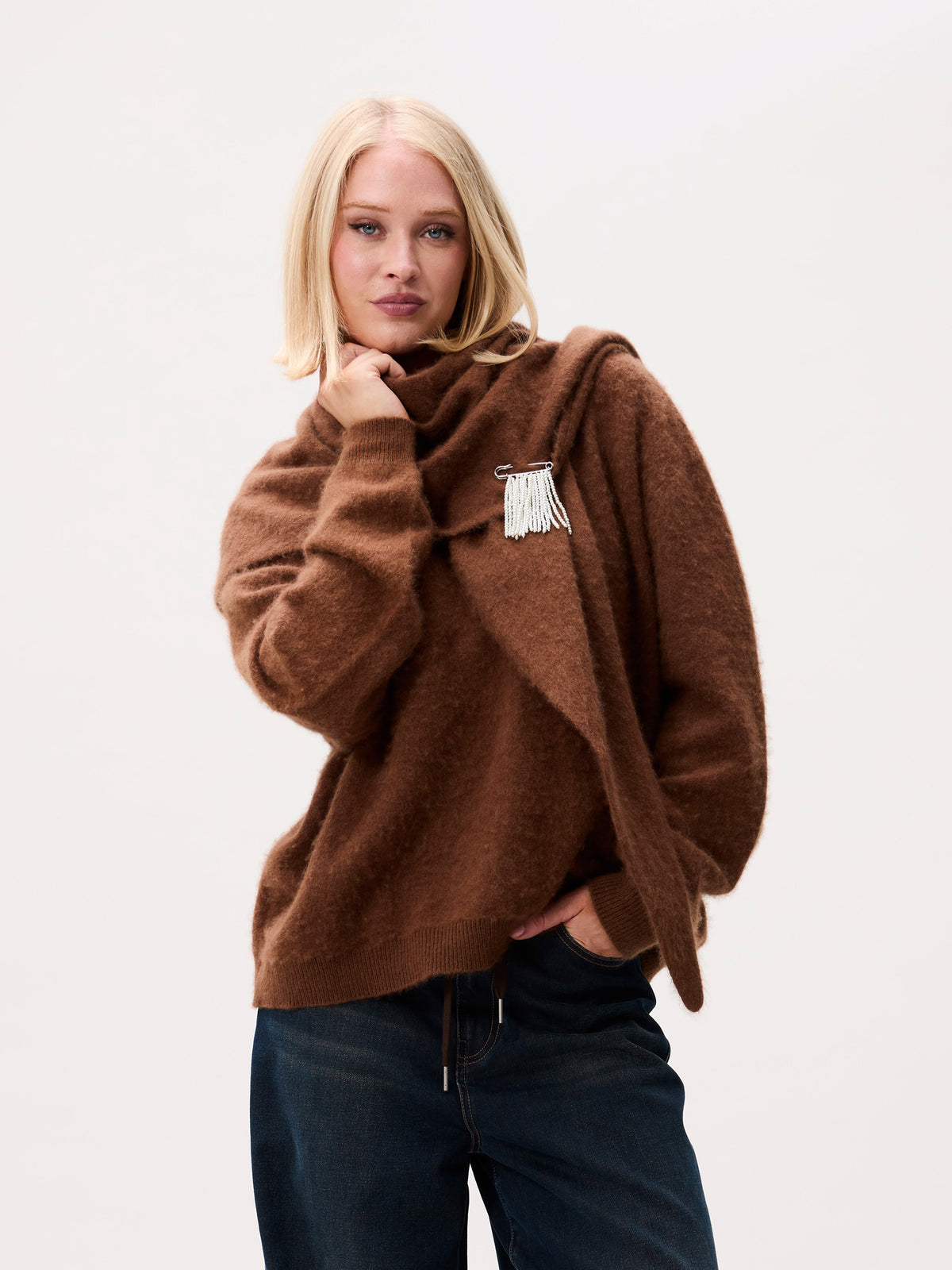 Super soft merino knit Caramel