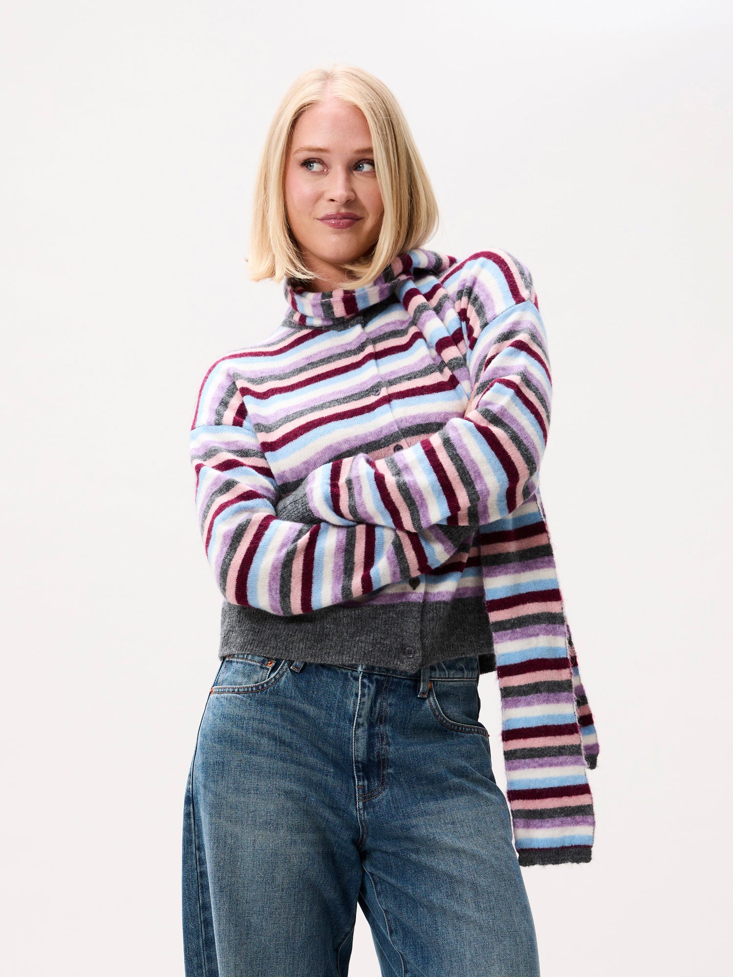Striped cardigan Multi