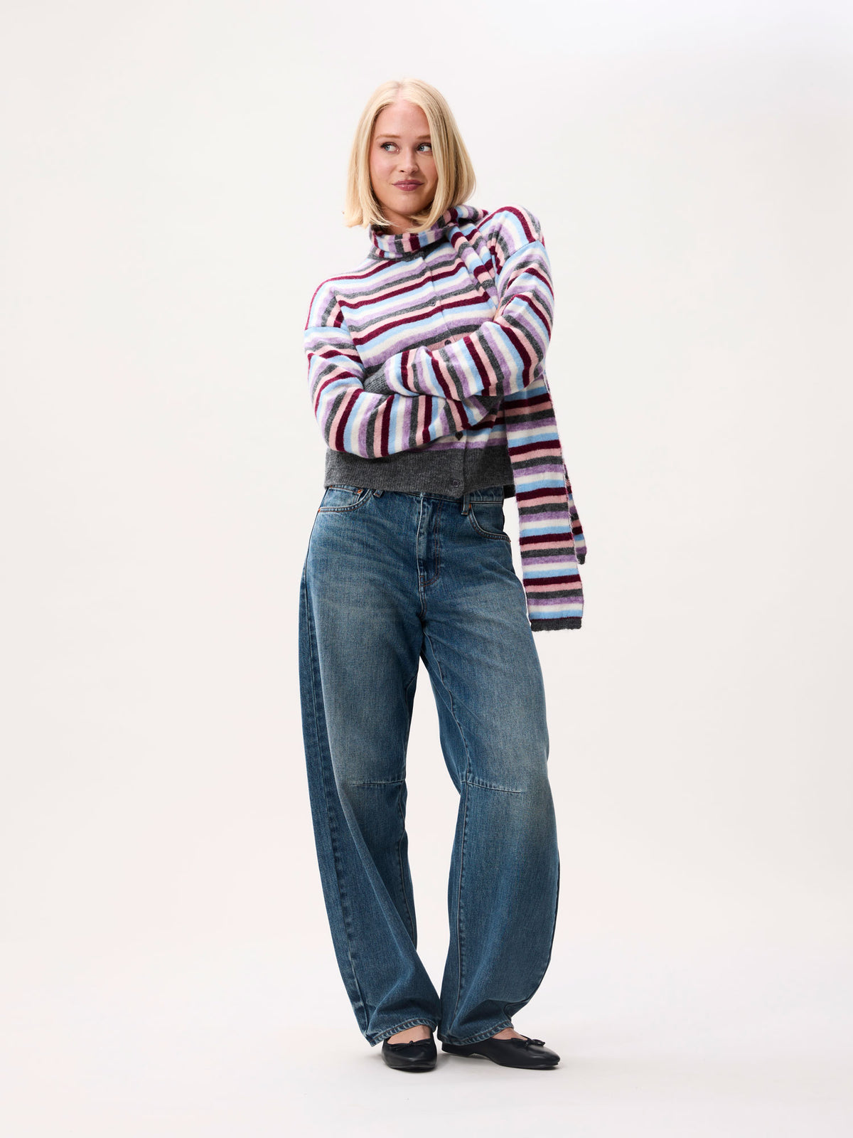 Striped cardigan Multi