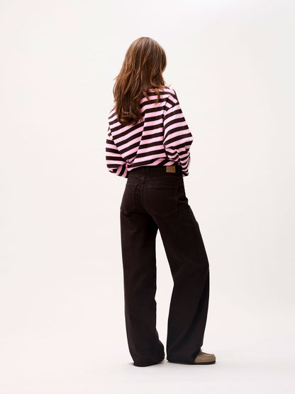 Loose fit jeans Dark Cacao
