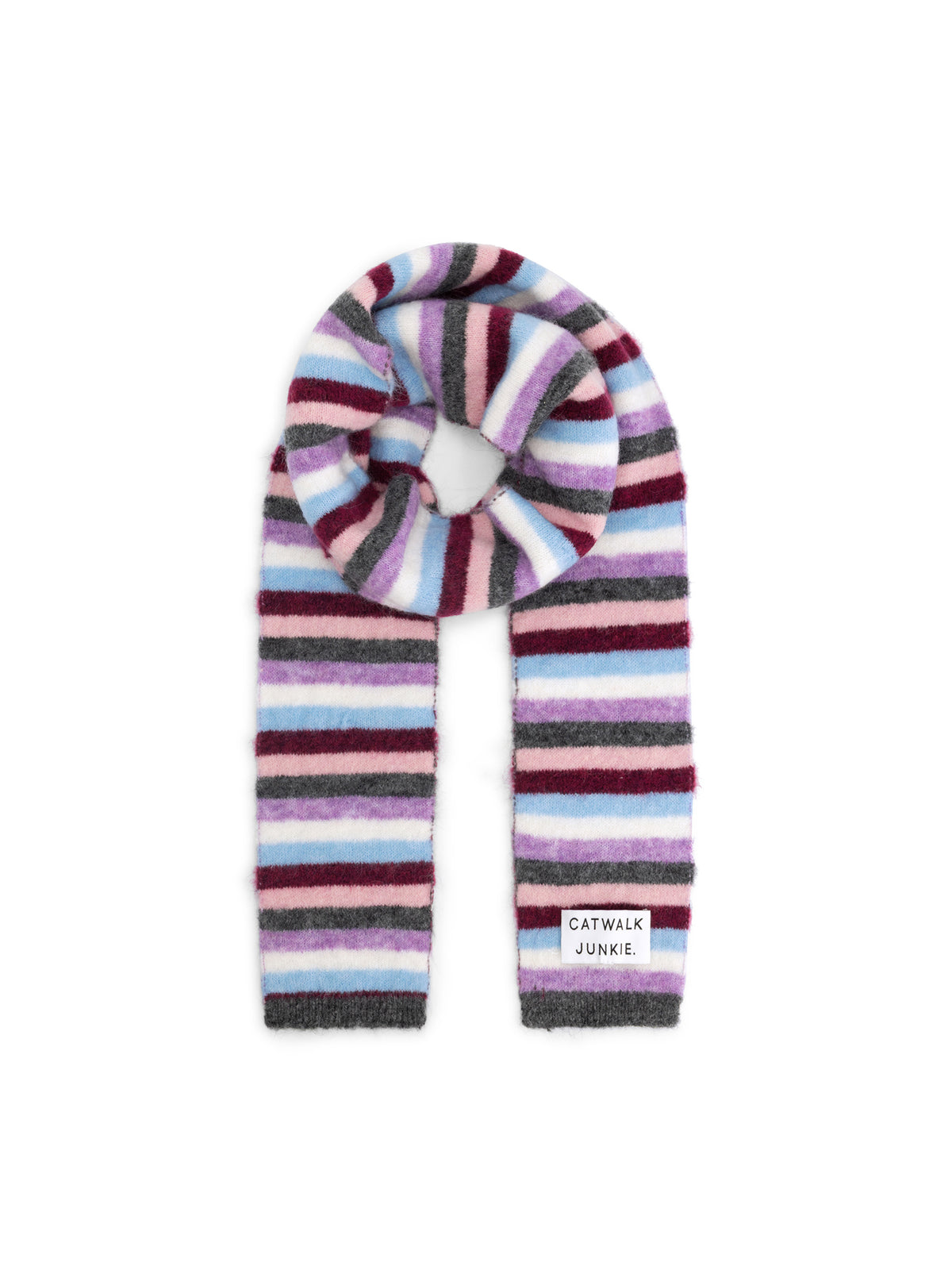 Striped scarf Multi