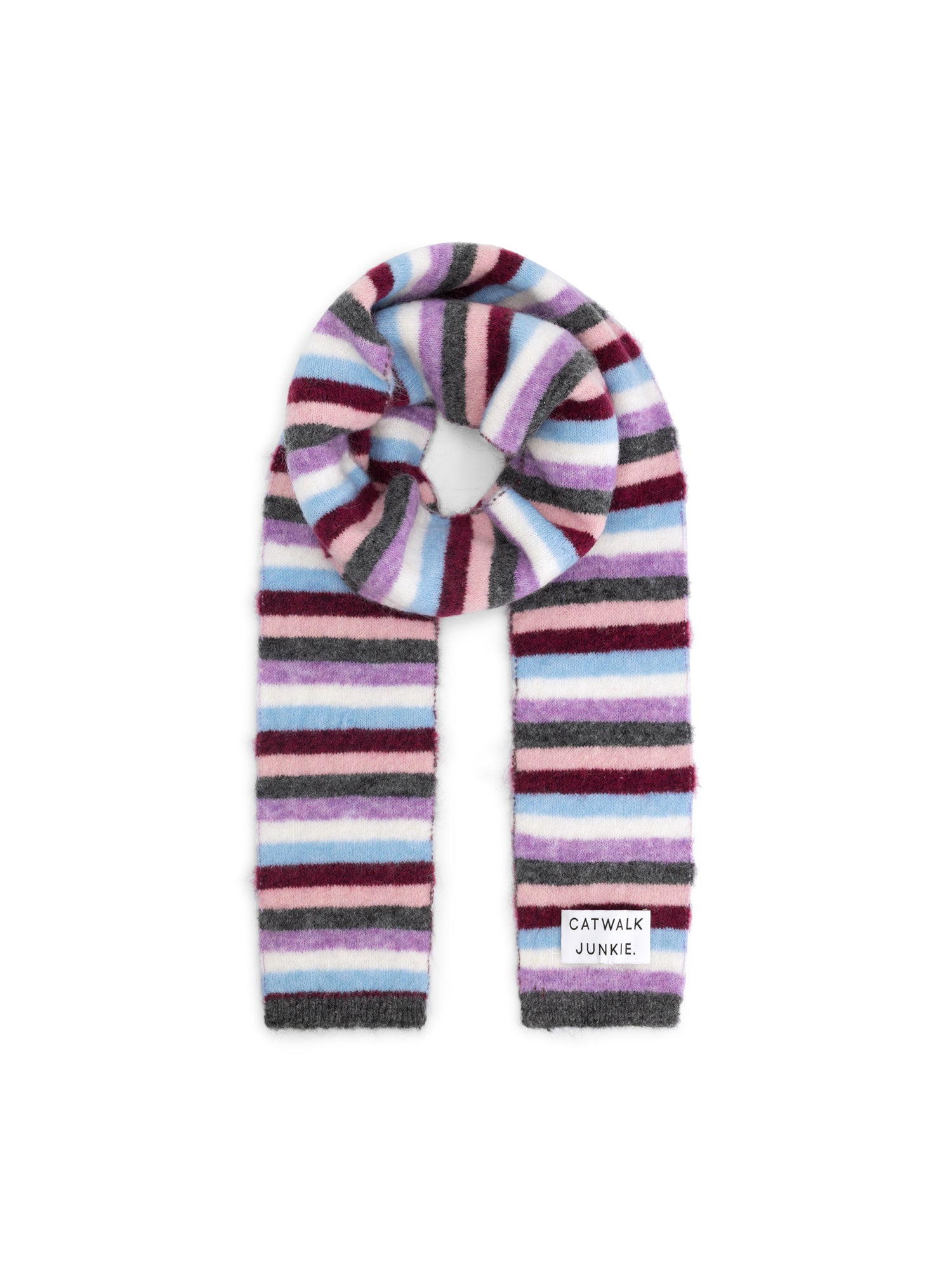 Striped scarf Multi