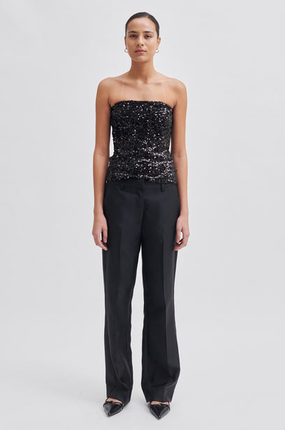 Elegance Anzug Trousers Black