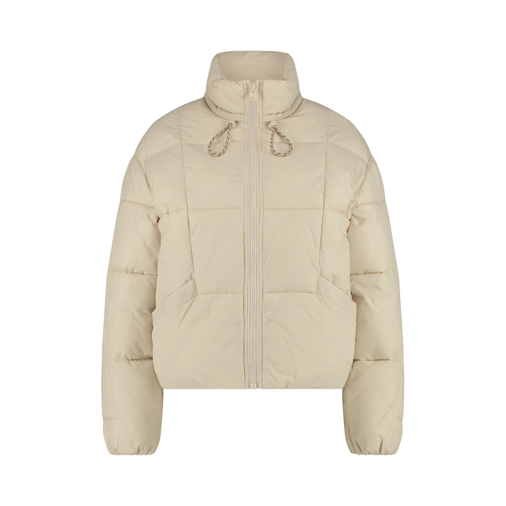 Mille Oversized SteppjackeEgg white
