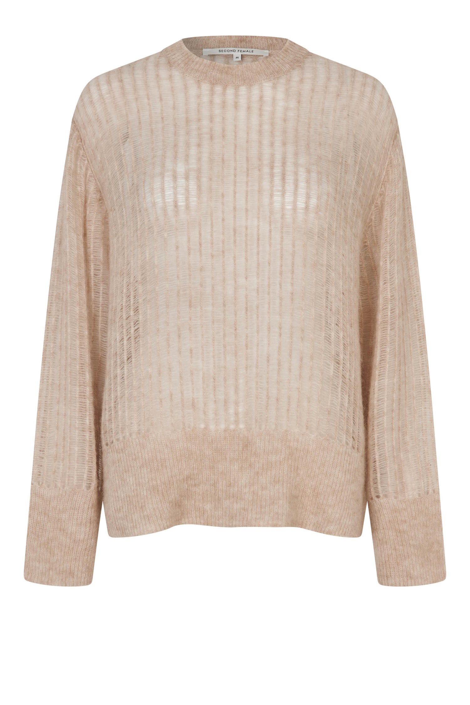 Georg Knit O-Neck Brazilian Sand