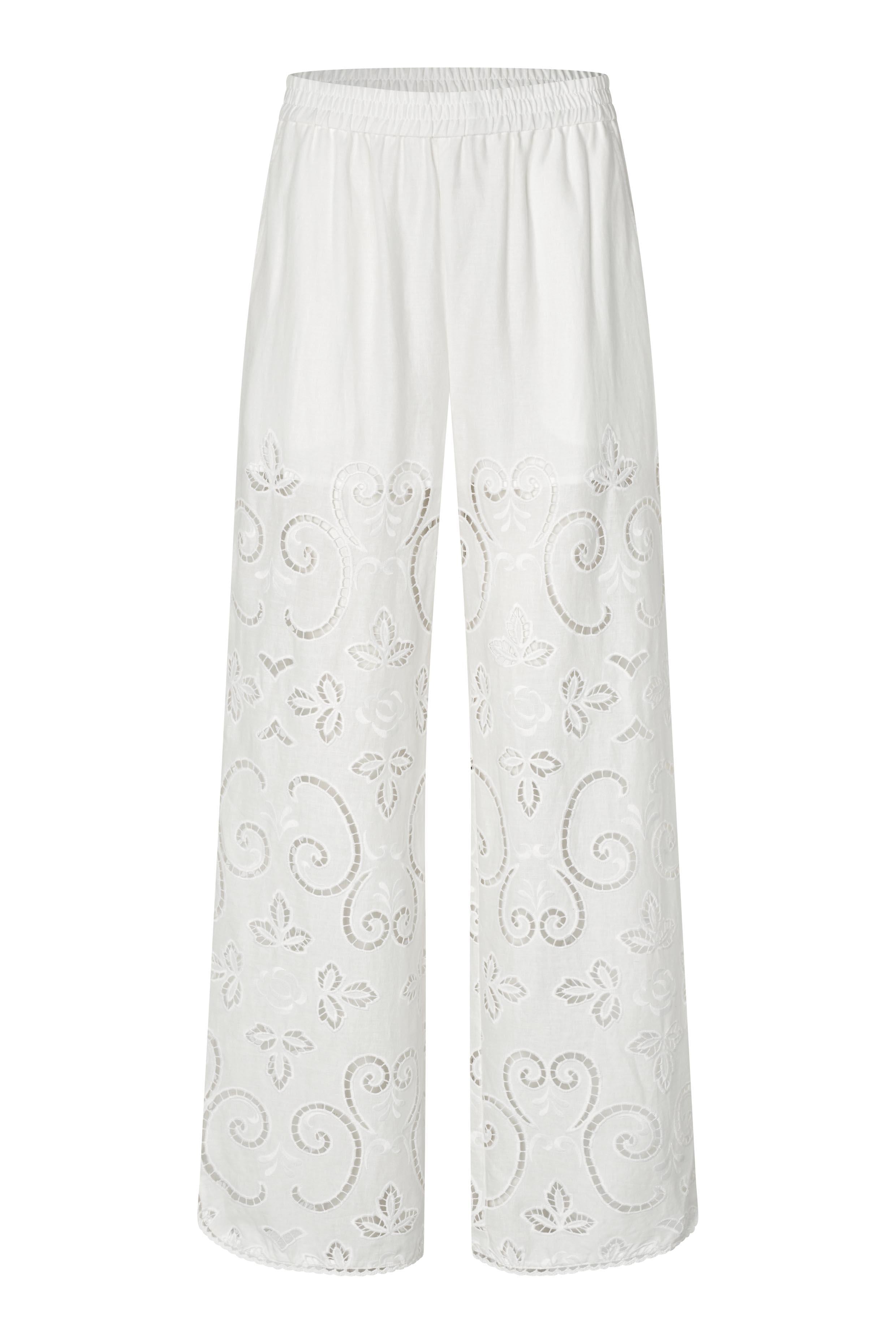 Vilma Trousers White