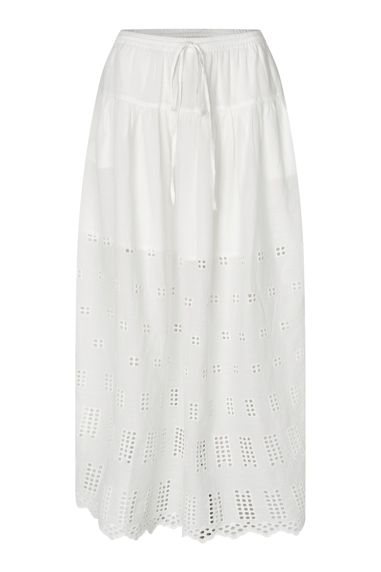Elenore Skirt White Alyssum