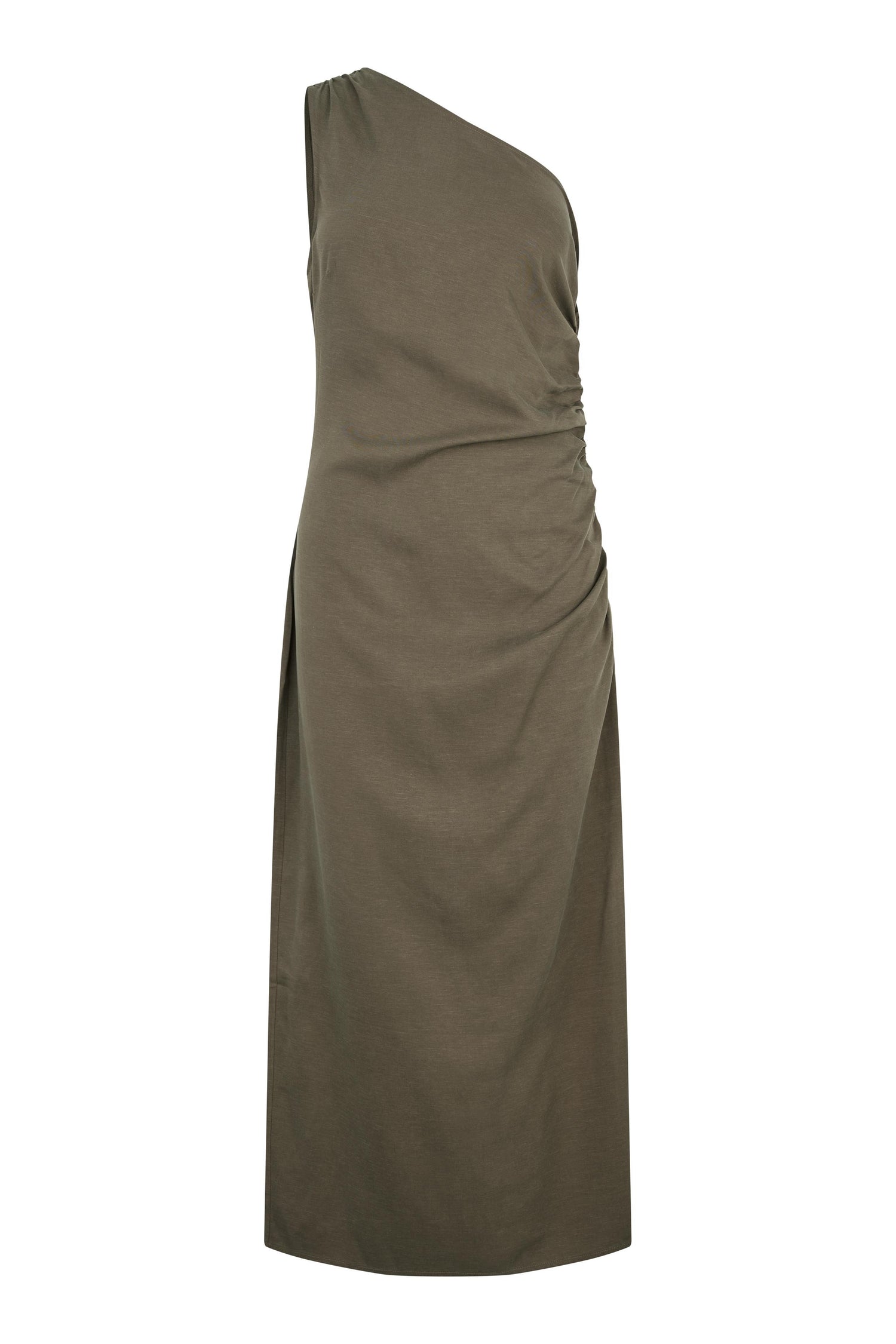 Refined One Shoulder Dress Canteen