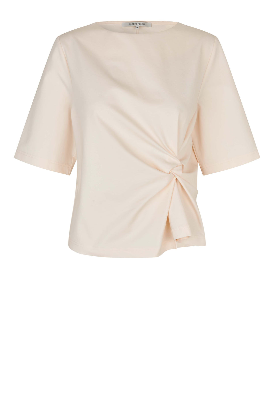 Arkai Drape Tee Eggnog