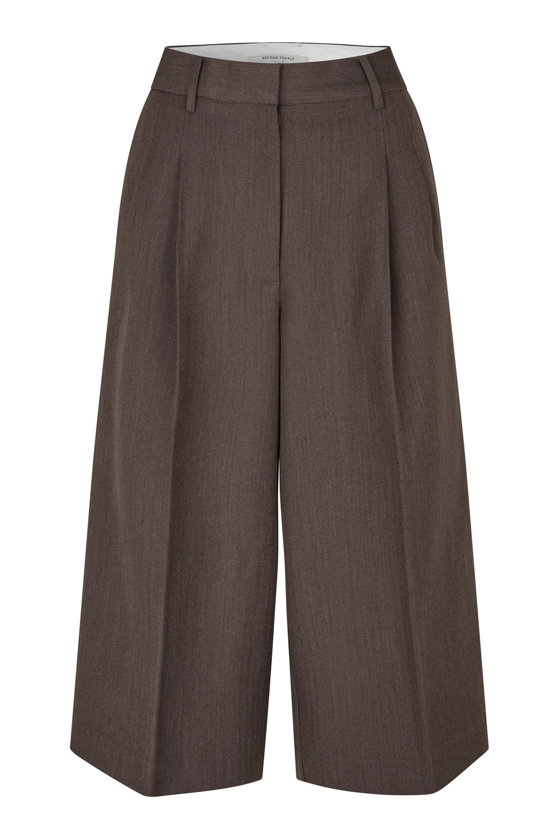 Riese Shorts Dark Brown Melange