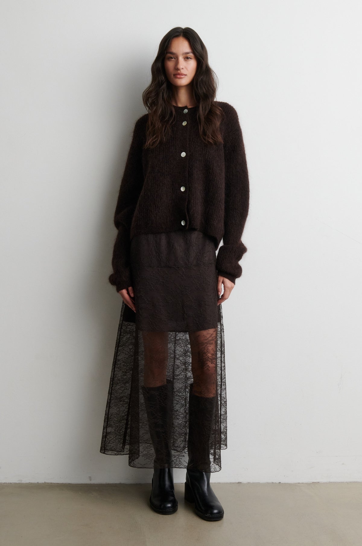 Sybell Lace Skirt Demitasse
