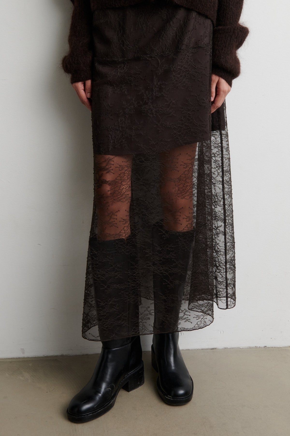 Sybell Lace Skirt Demitasse
