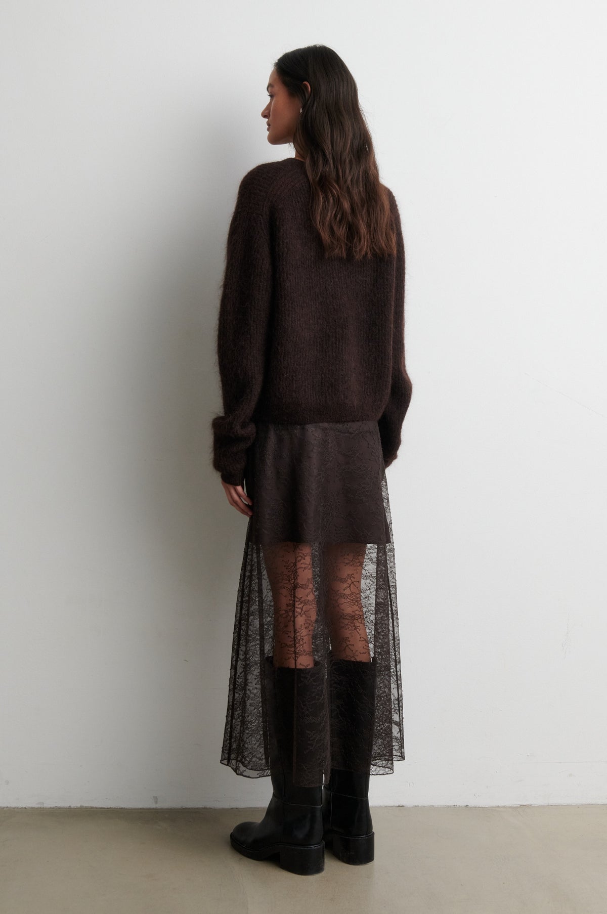 Sybell Lace Skirt Demitasse