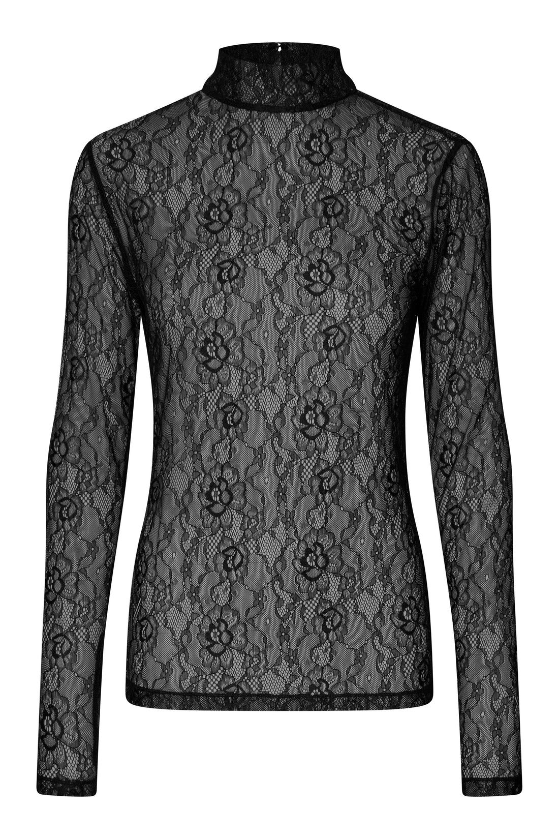 Luria LS Lace Tee Black