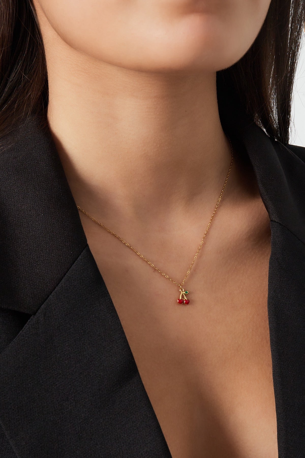 Ketting Cherry Love Rood