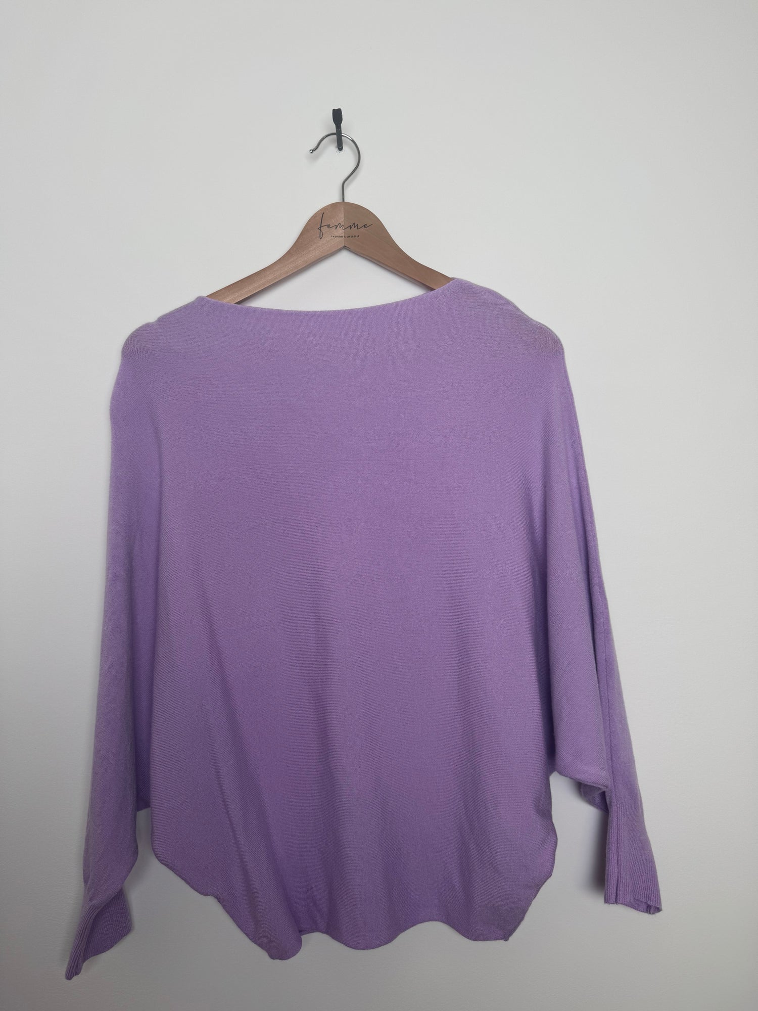 Pullover Schmetterling Lila (one size)