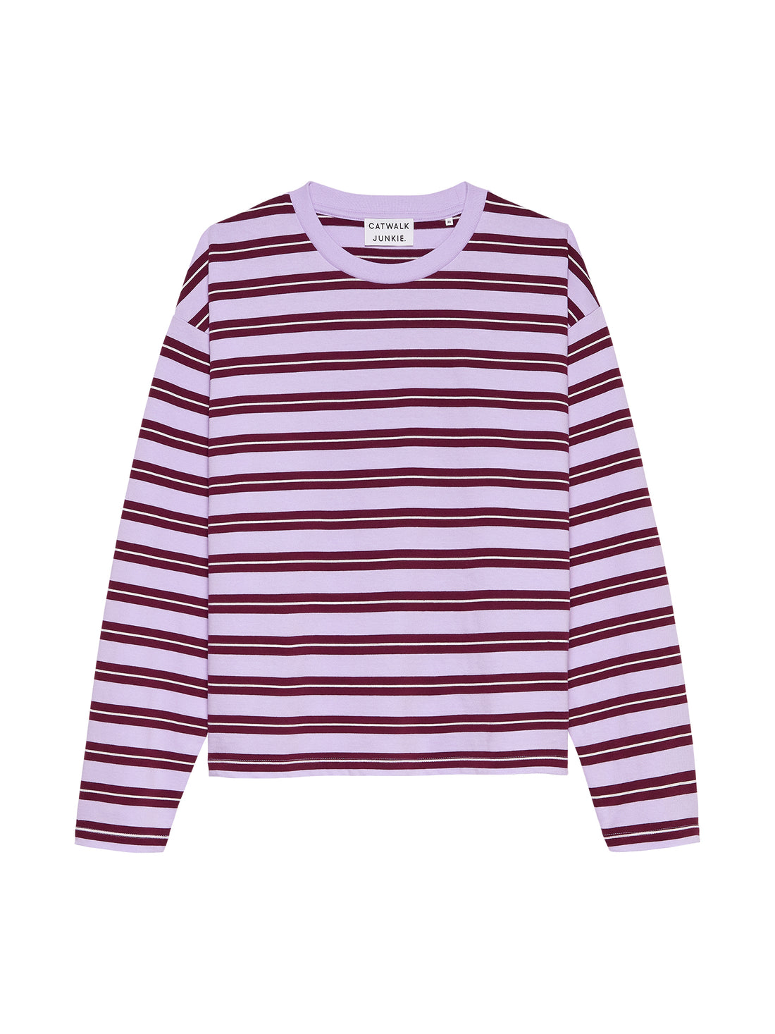 Striped long sleeve Lavender Frost