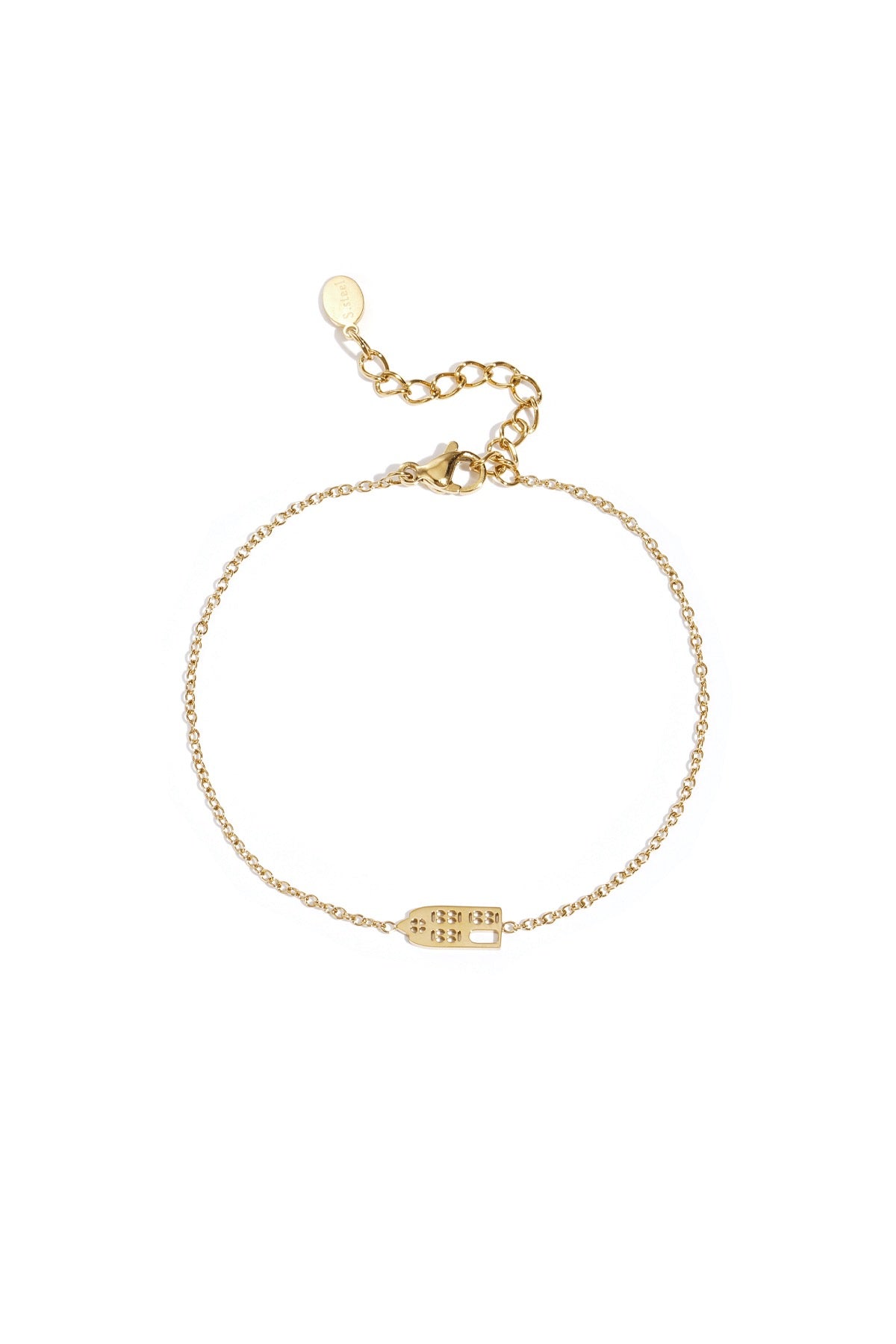 Armband Amsterdam goudkleurig