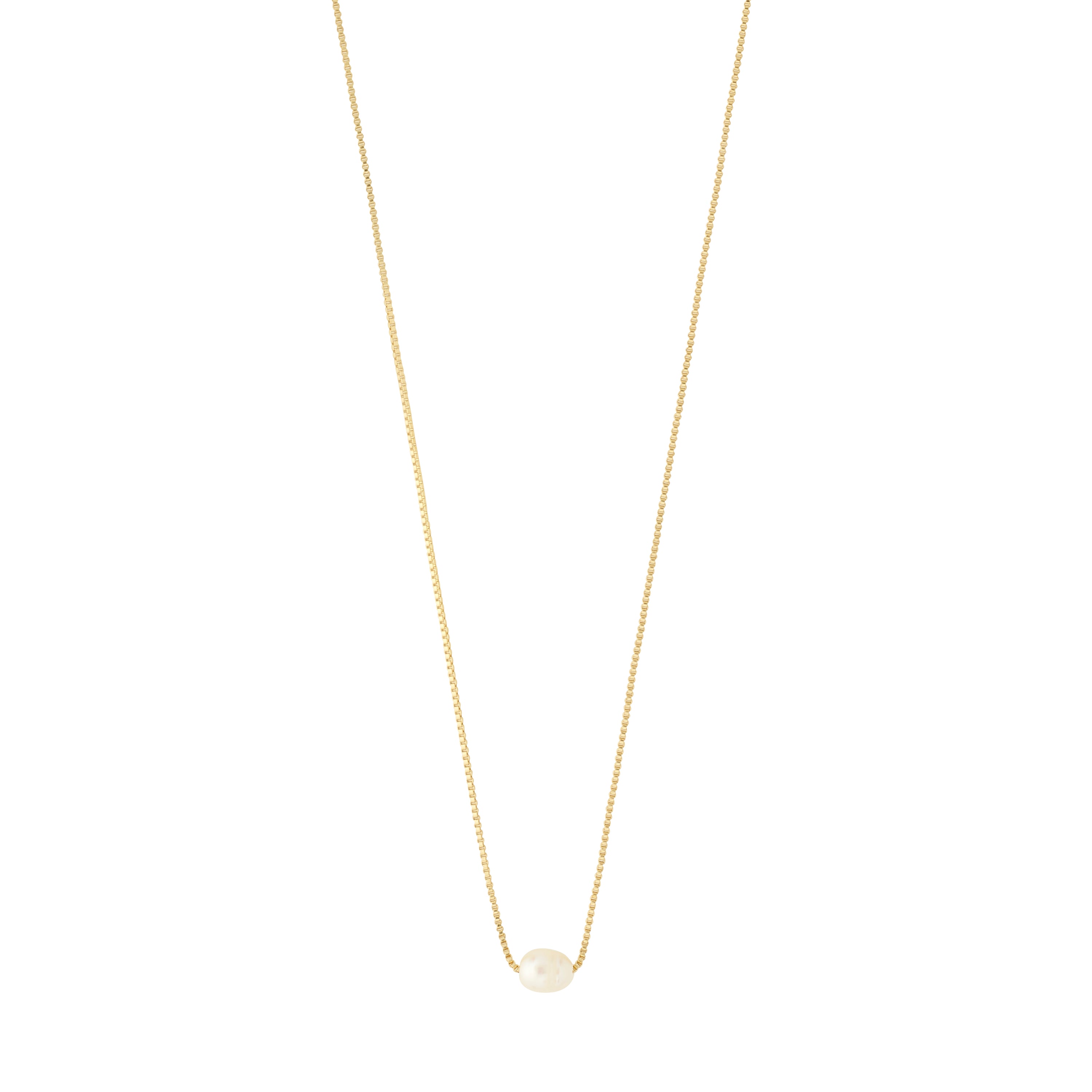 ALAYAH Geschenkset, ketting &amp; oorbellen, verguld