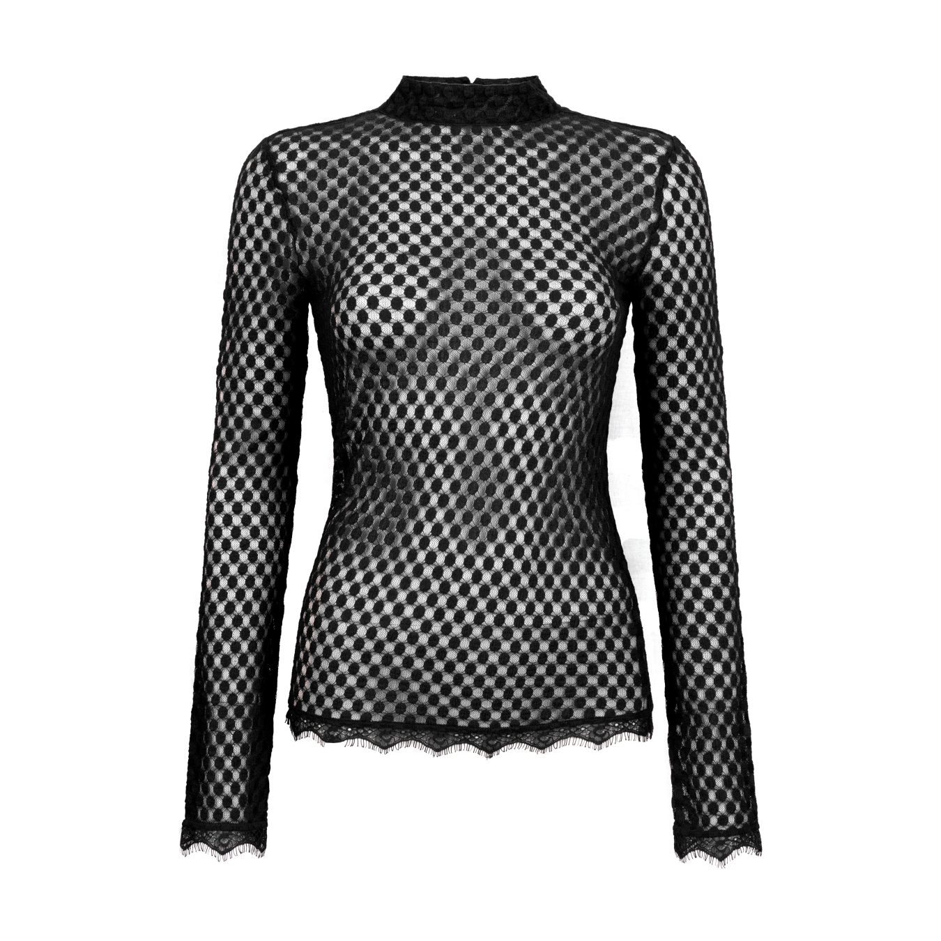 Depew top l/m Zwart