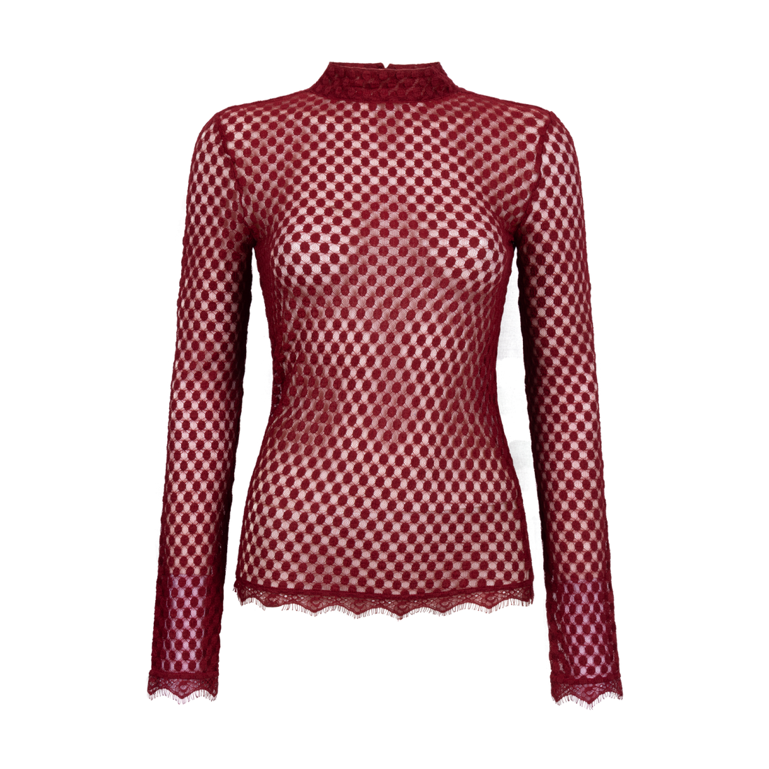 Depew top l/s Pomegranate