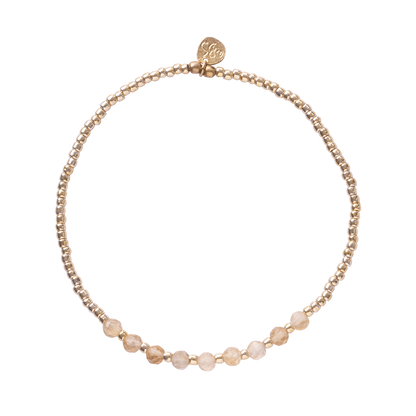 Proud Citrin Goldfarbig Armband