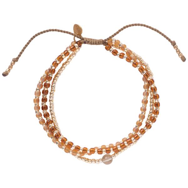 Loyaal Citrien Goudkleurige Armband
