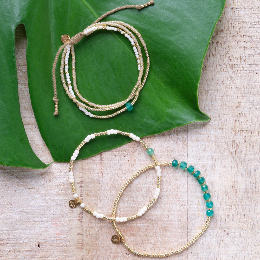 Proud Aventurin Goldfarbige Armband