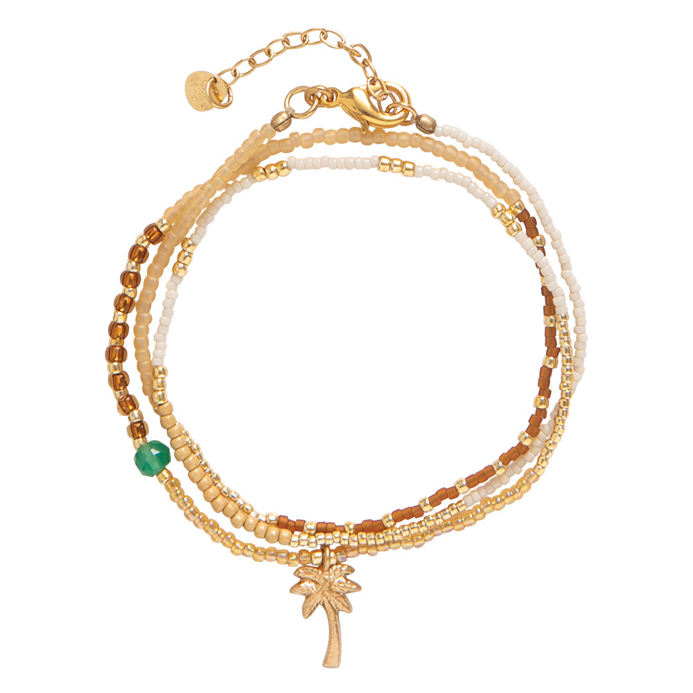 Avontuurlijke Aventurijn Goudkleurige Ketting