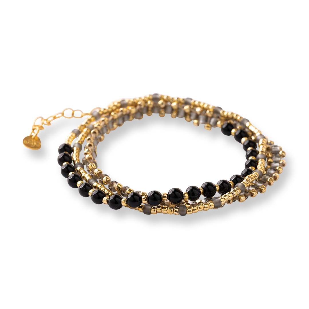 Advanced Zwarte Onyx Armband GC