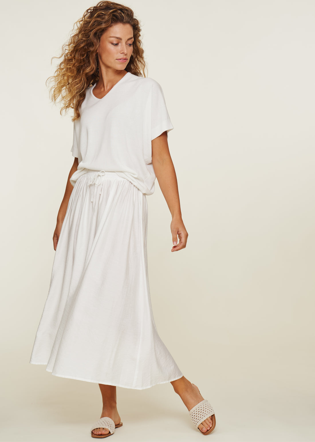 Knit- Pull Bamba Star White