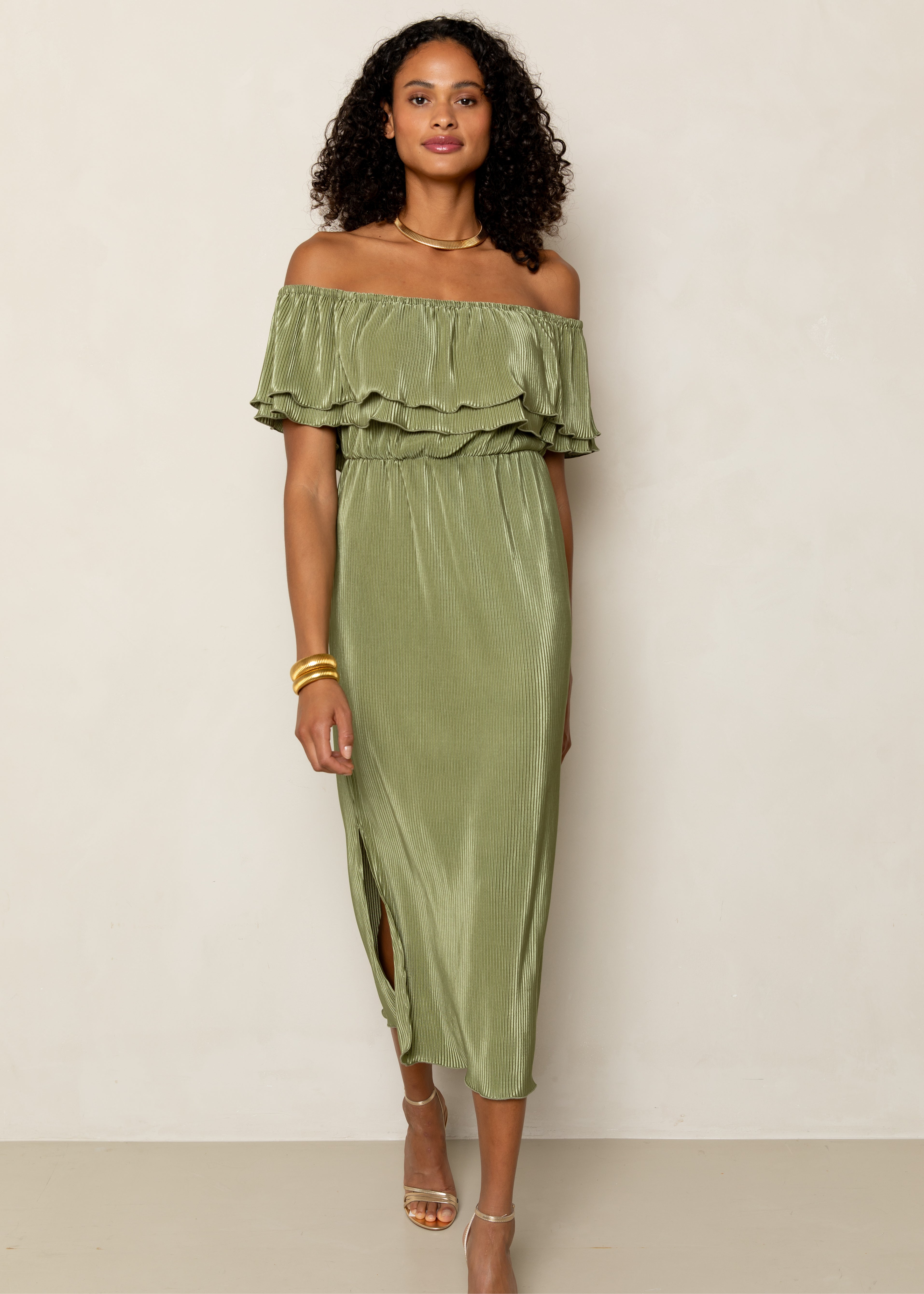 Dress Bonne Sage Green
