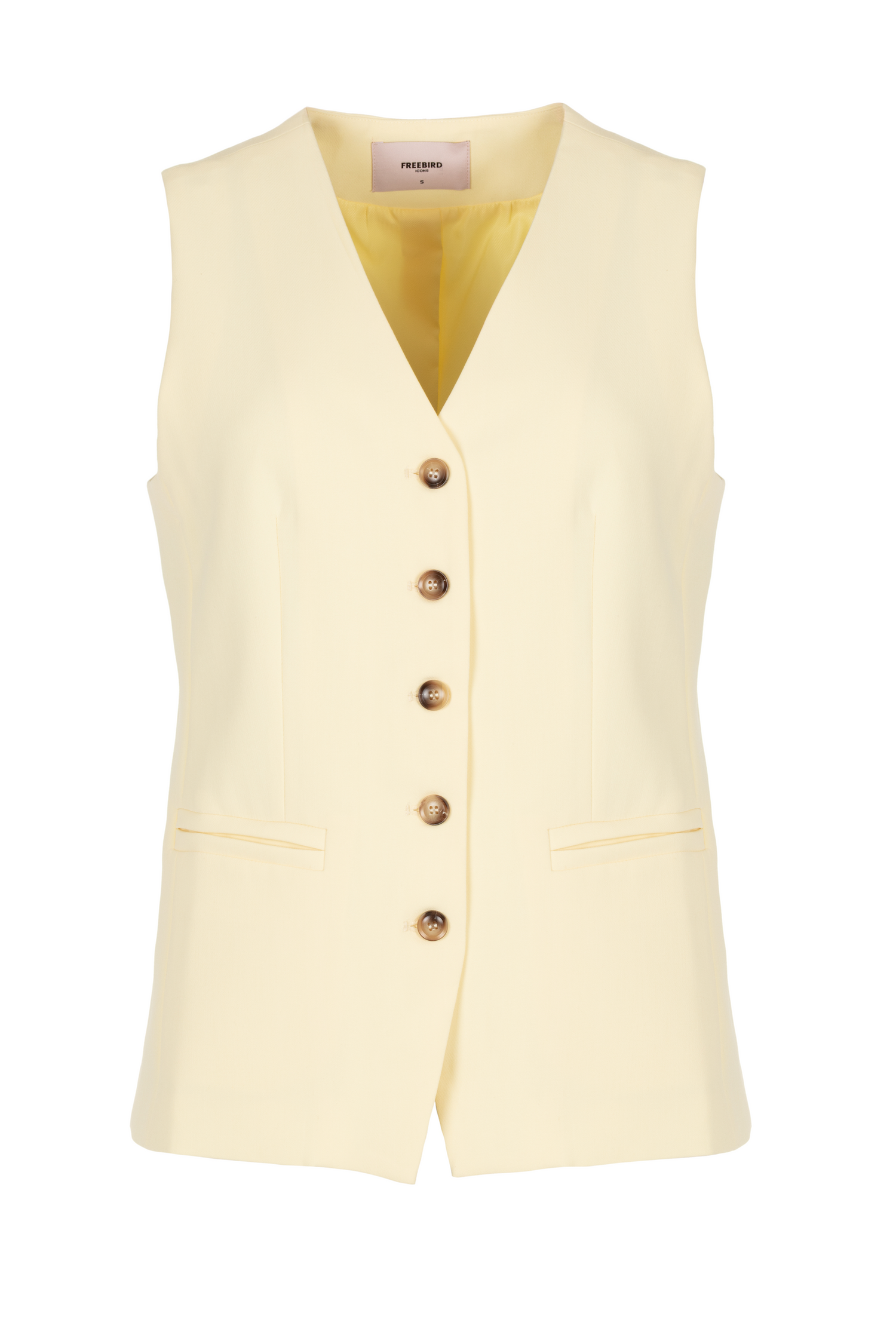 Gilet Germani Butter Yellow