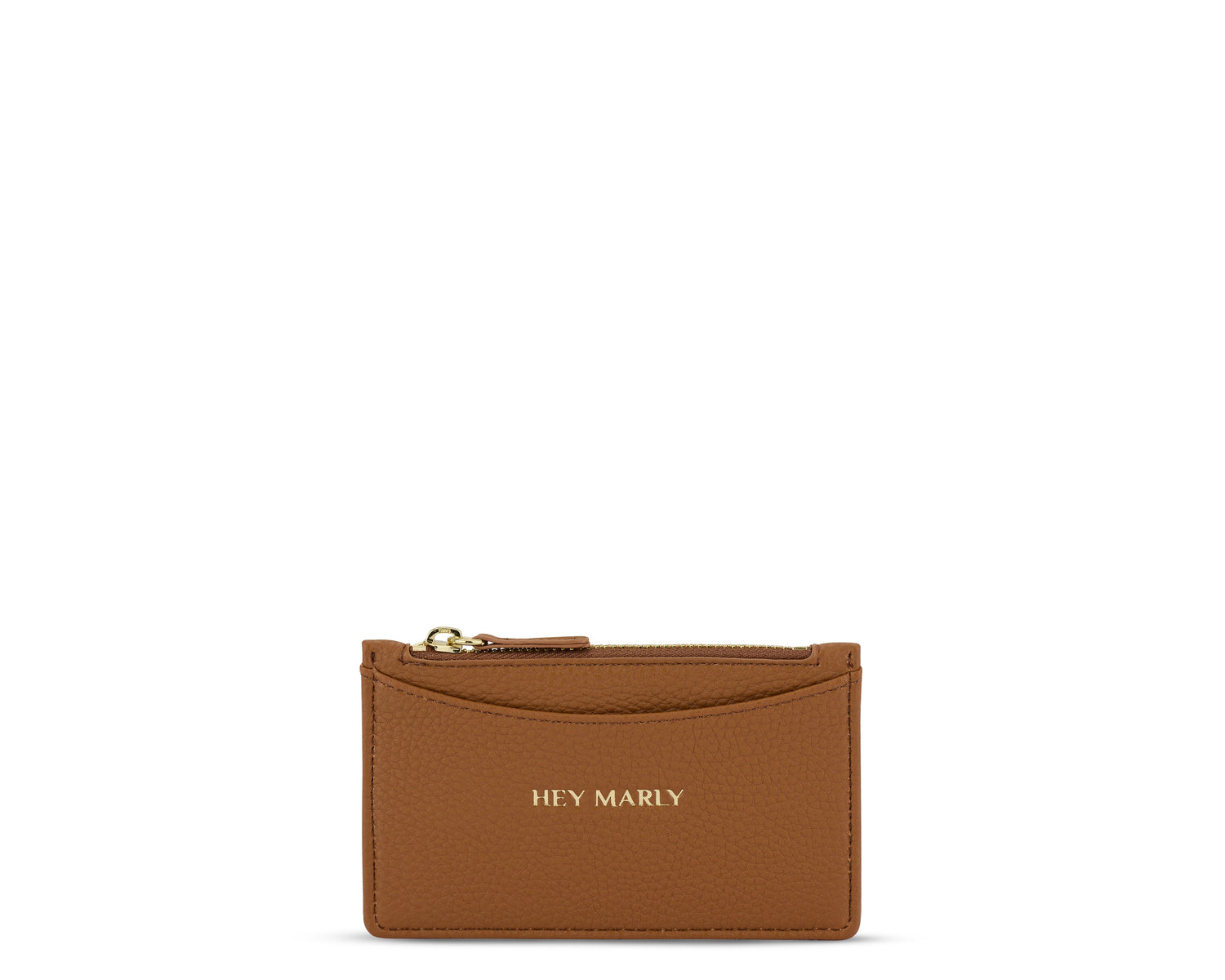Card Coin Wallet - Cognac