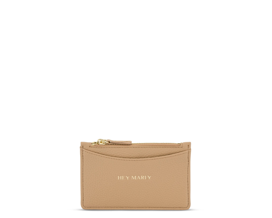 Card Coin Wallet - Sand